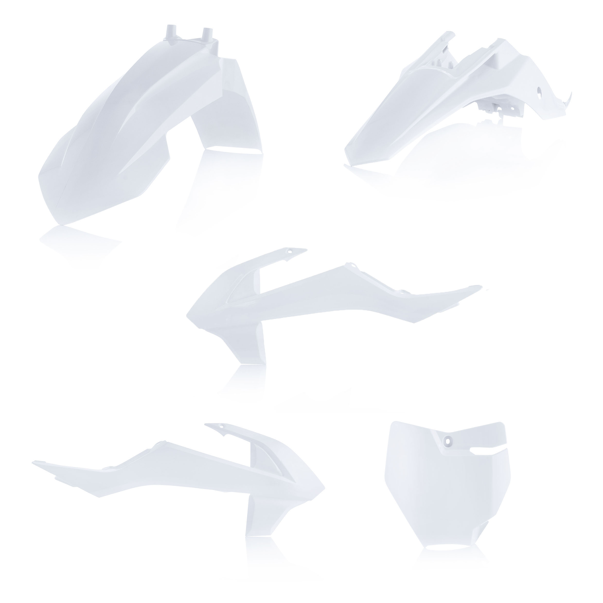 Kit plastica 5 pezzi Cycra per Gas Gas mc 65 21 bianco