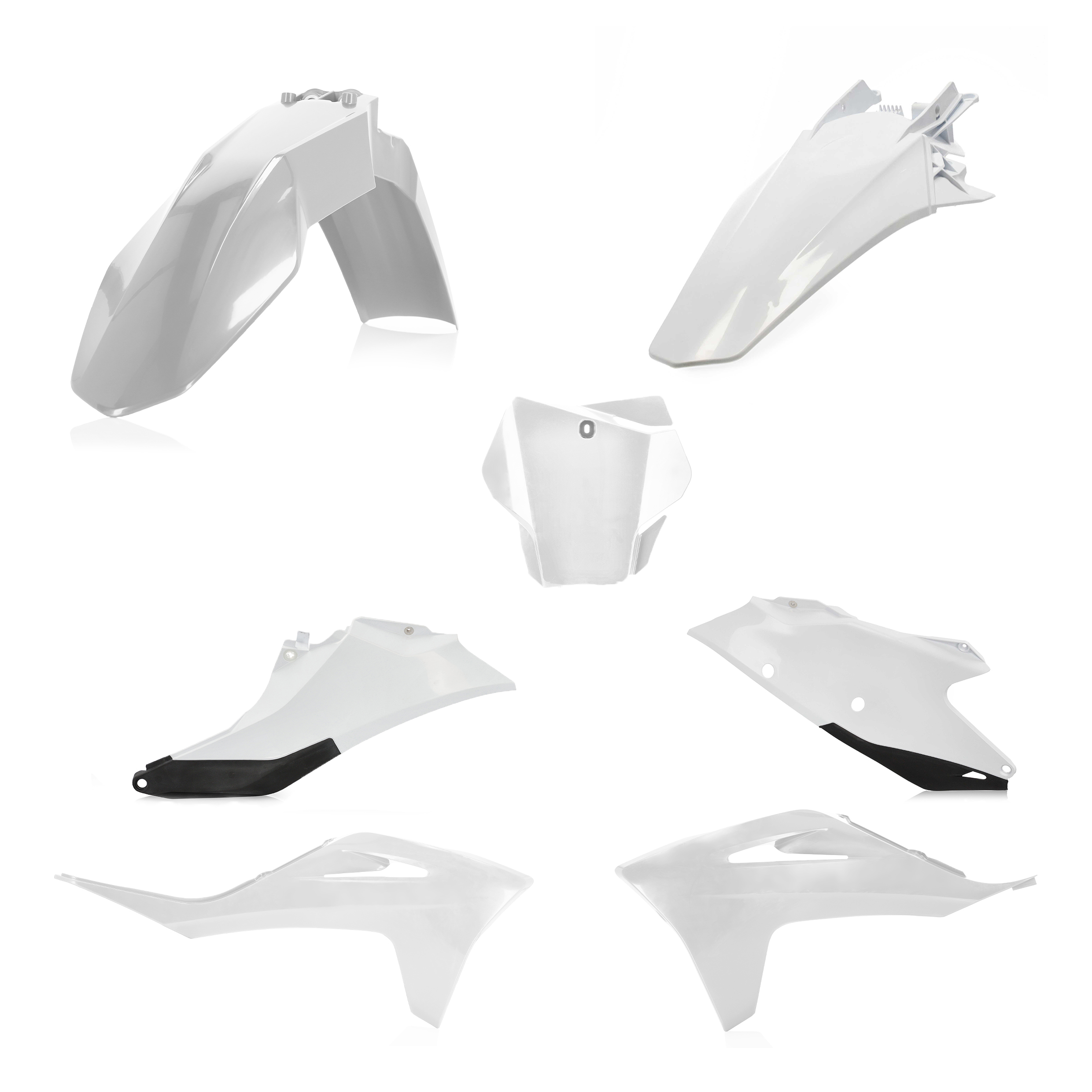 Kit plastica 5 pezzi Cycra per Gas Gas MC 21 bianco