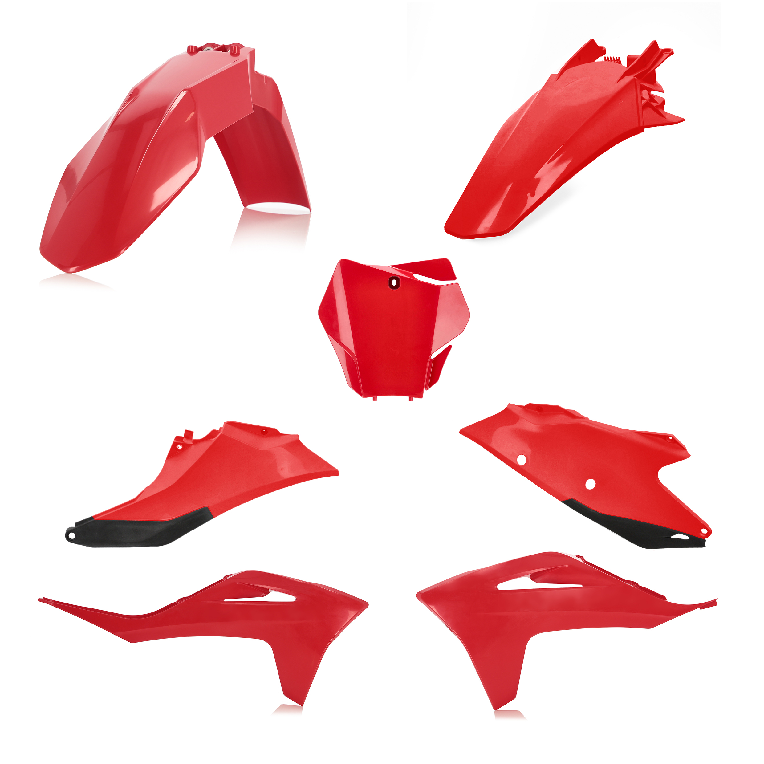 Kit plastica 5 pezzi Cycra per Gas Gas MC 21 Originale (rosso)