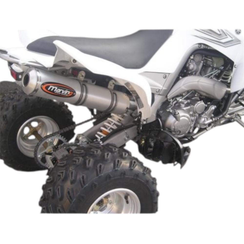 Line ATV silenziosa Yamaha Raptor YFZ 700 R - Big Oval Alu - Applted