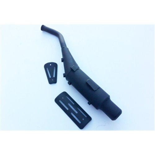 Silenziatore EDR DR 500 Nero Non Omologato