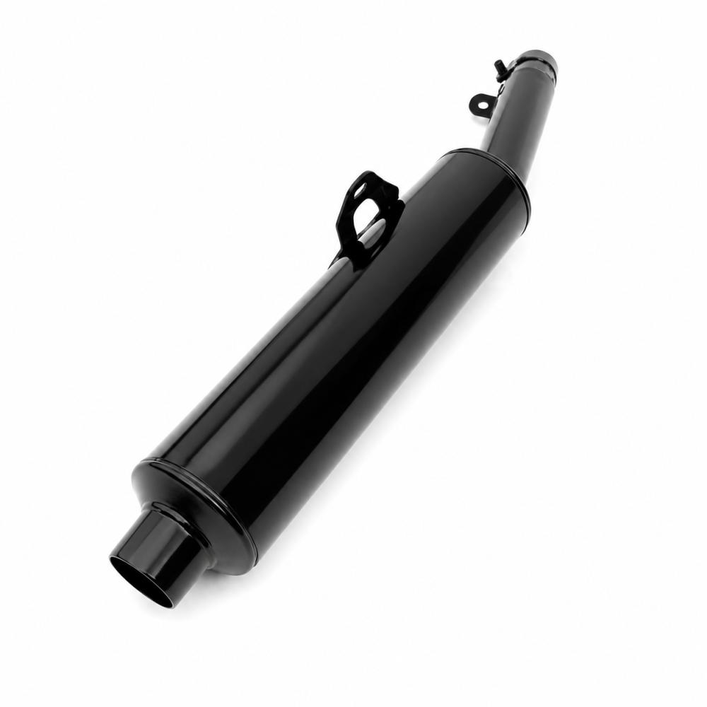 Silenziatore Rond CBR 600 F 1987/1990 tondo Ø114 Nero Omologato
