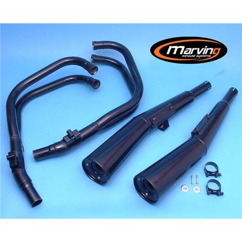 Scarico 4/2 CB900F/1100F Linea Completa Master Nero Omologato