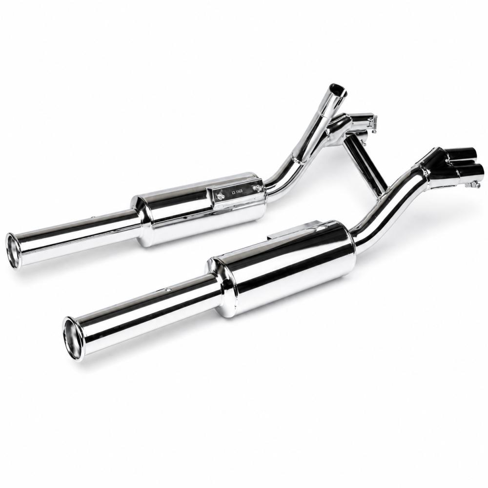 Scarico 4/2 1100 GOLDWING Linea Completa Master Silenziatore Cromato Non Omologato