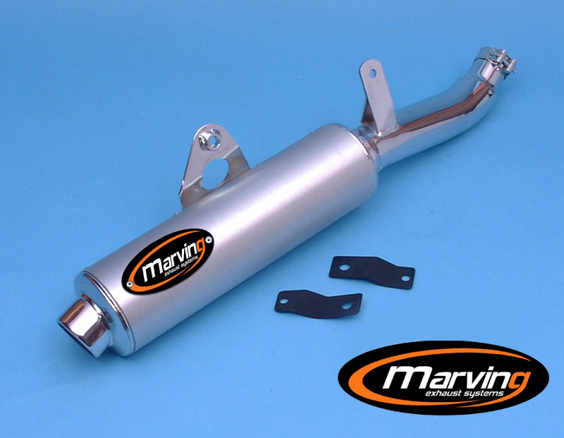 Silenziatore Amacal DR 750/800 BIG 1988 Ø100 Cromato Rivestimento All Omologato