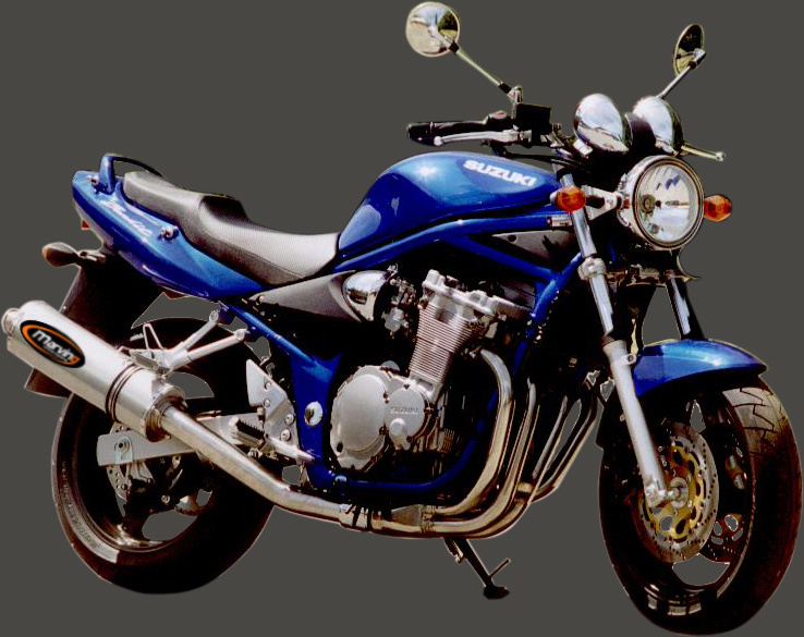 Silenziatore Superline 600 BANDIT Big Ovale Titanio Omologato