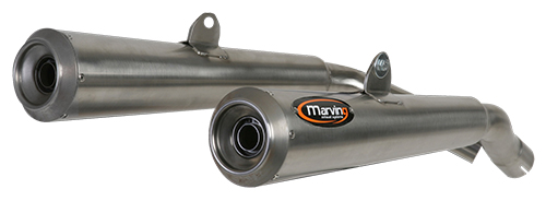 Silenziatore Universale RACING STEEL 38 Non Omologato - Venduto singolo Ø32-35-38 Acciaio Inox