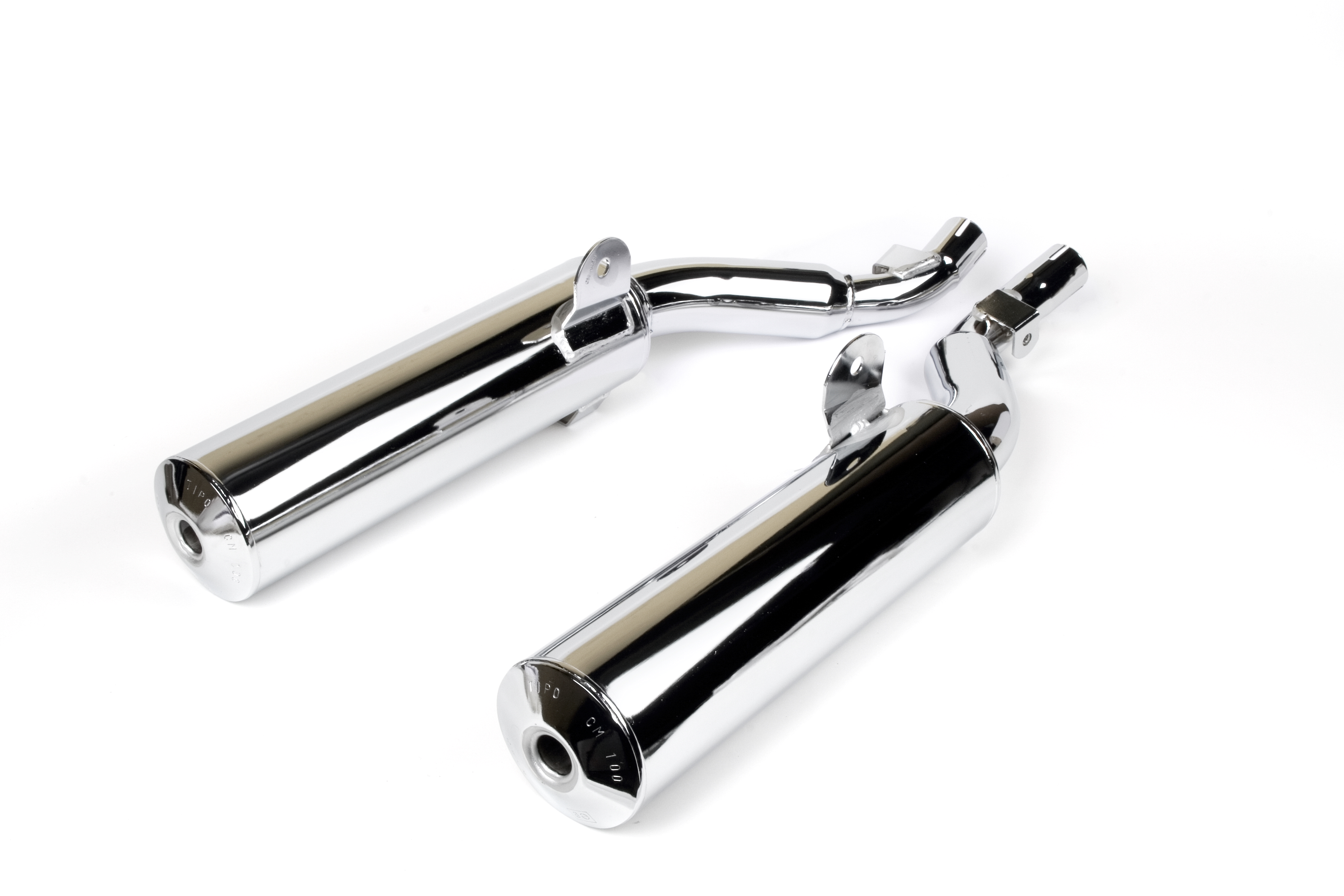 Silenziatore tondo XJ 600 S DIVERSION Ø100 Acciaio Cromato Omologato