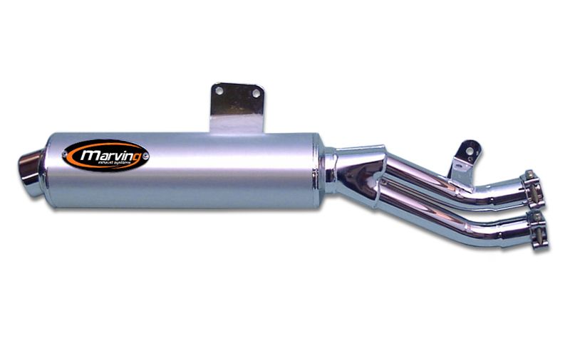 Silenziatore Amacal XTZ750 SUPERTENERE Ø100 Cromato Rivestimento All Omologato