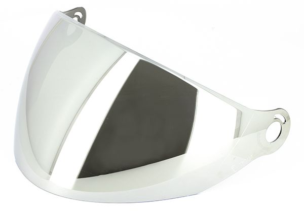 Visiera Iridium Argento lunga S779 LEOV