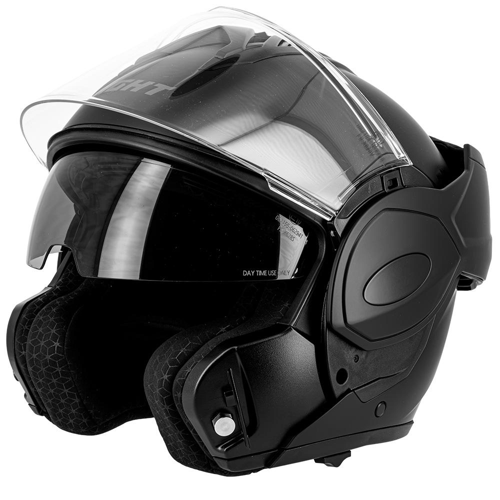 Casco modulare FlipTech Nero Opaco 2XL