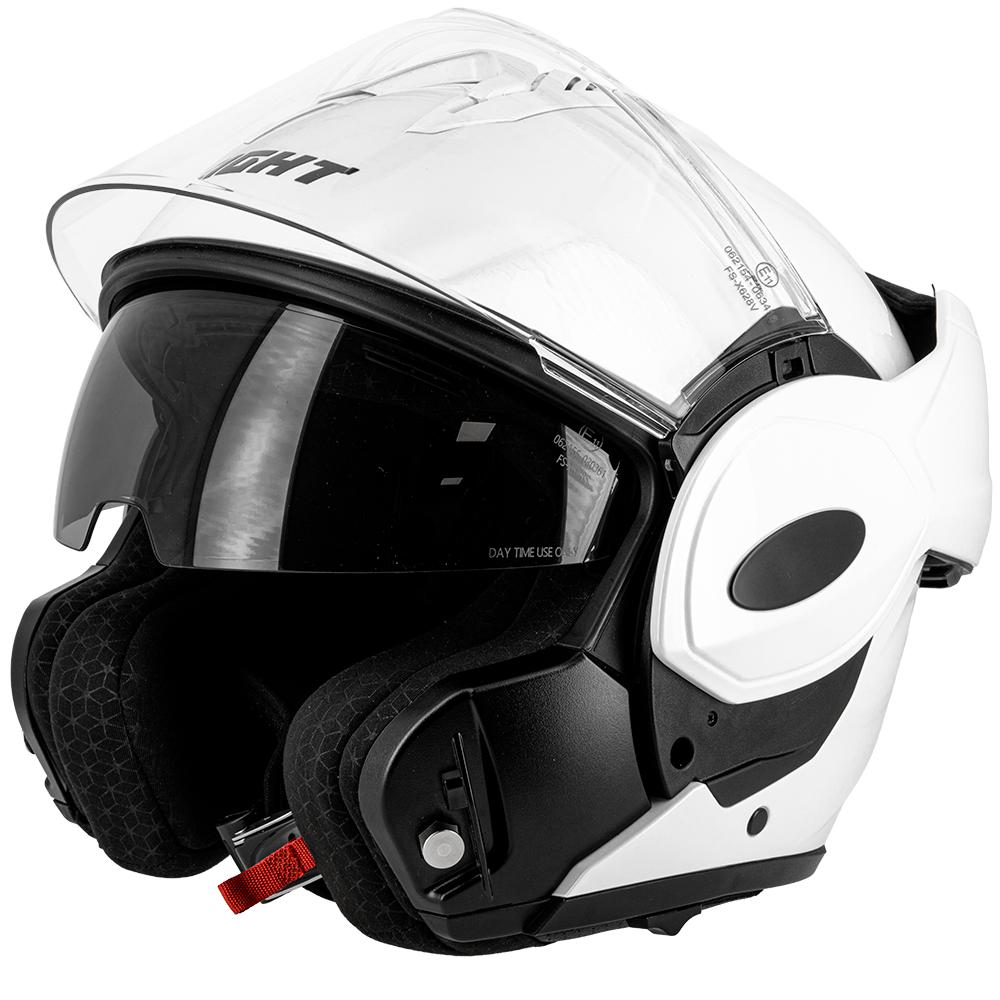 Casco modulare FlipTech Bianco perla 2XL