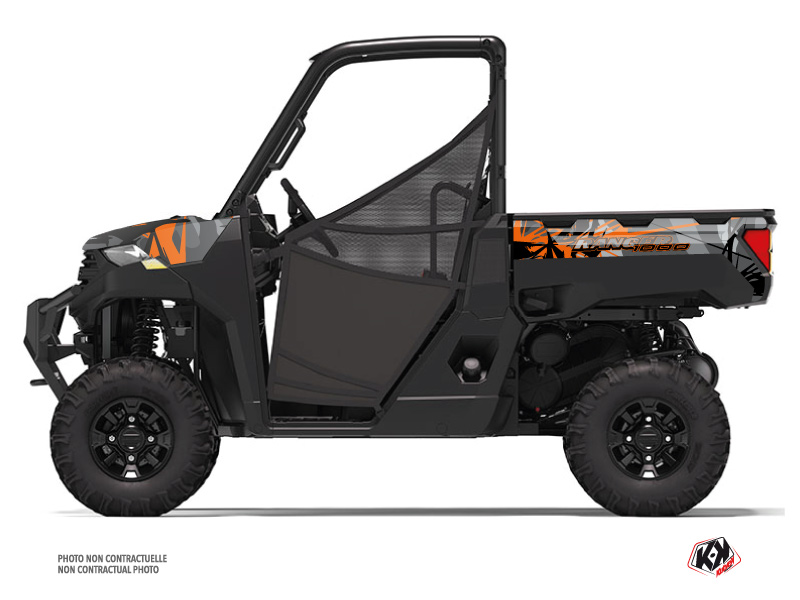 Kit Decor SSV Evil Polaris Ranger 1000 Grigio Arancio (2022-2023)