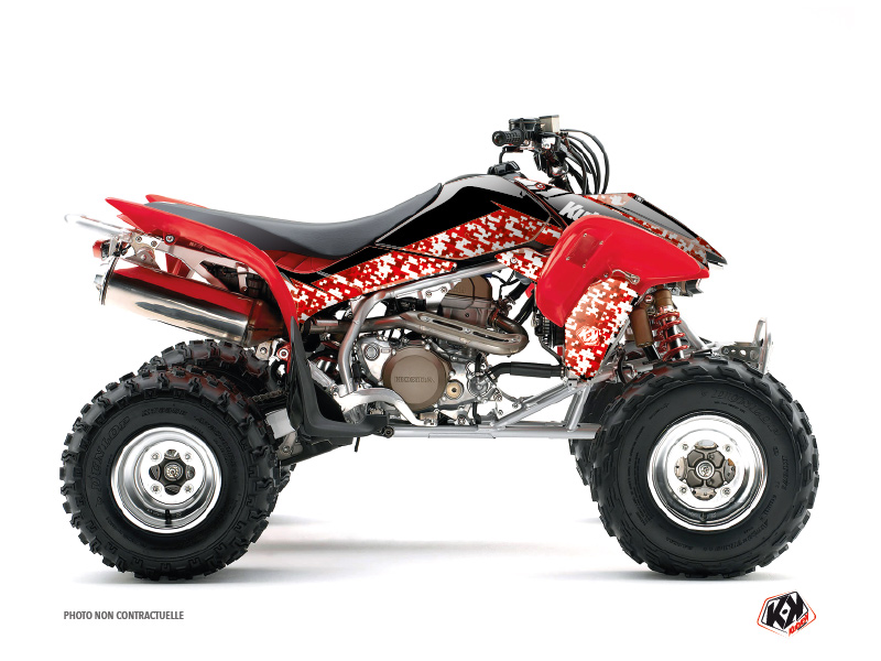 Kit Decorazione Quad Predator Honda 450 TRX Rosso (2004-2005)