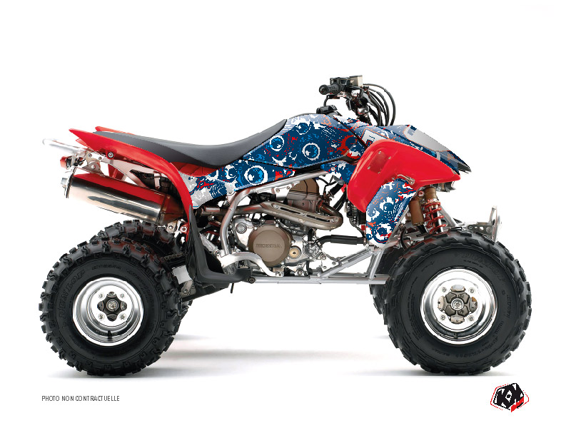 Kit Decorazione Quad Freegun Eyed Honda 450 TRX Rosso (2004-2005)