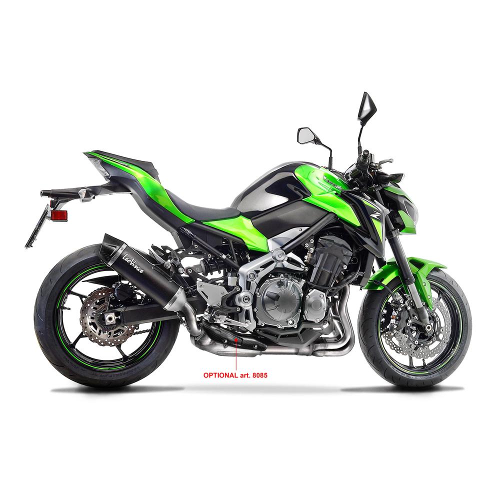 SBK NERO Kawasaki Z 900/A2 Slip-on inox