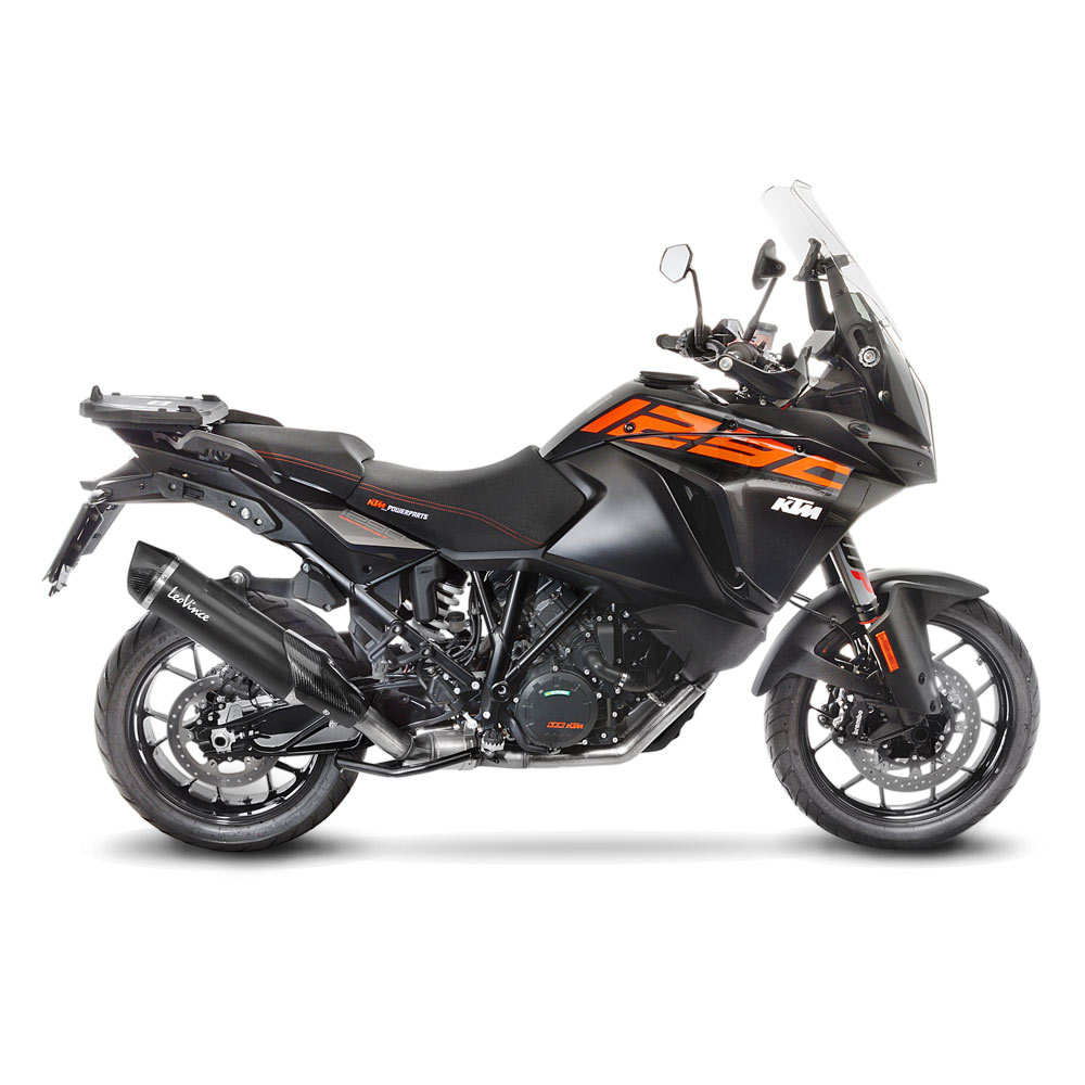 SBK NERO KTM 1090 ADV/R - 1290 SUPER ADV R/S/T INOX W/ SLIP-ON