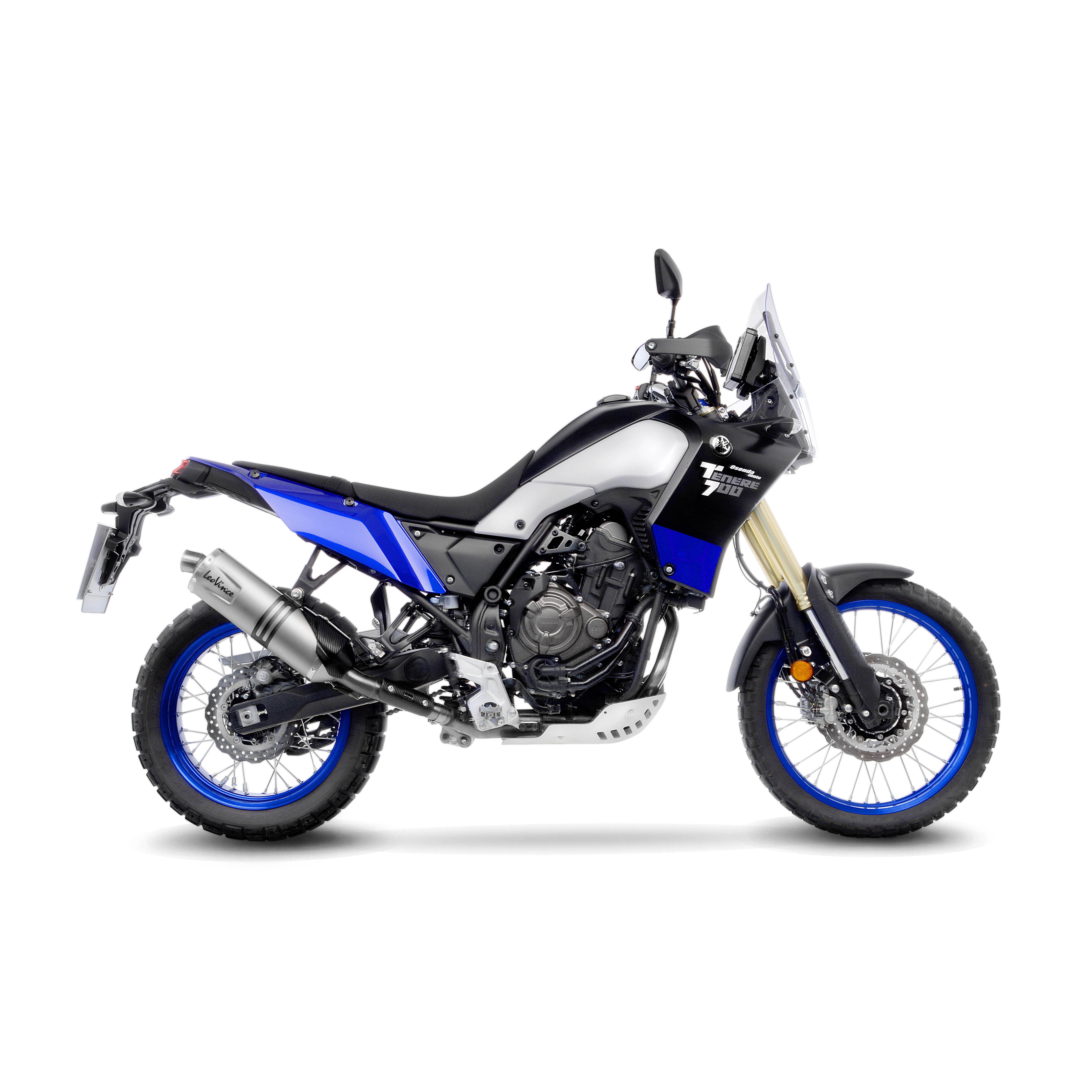 SBK LV ONE EVO Yamaha Ténéré 700 Acciaio inox Slip-On