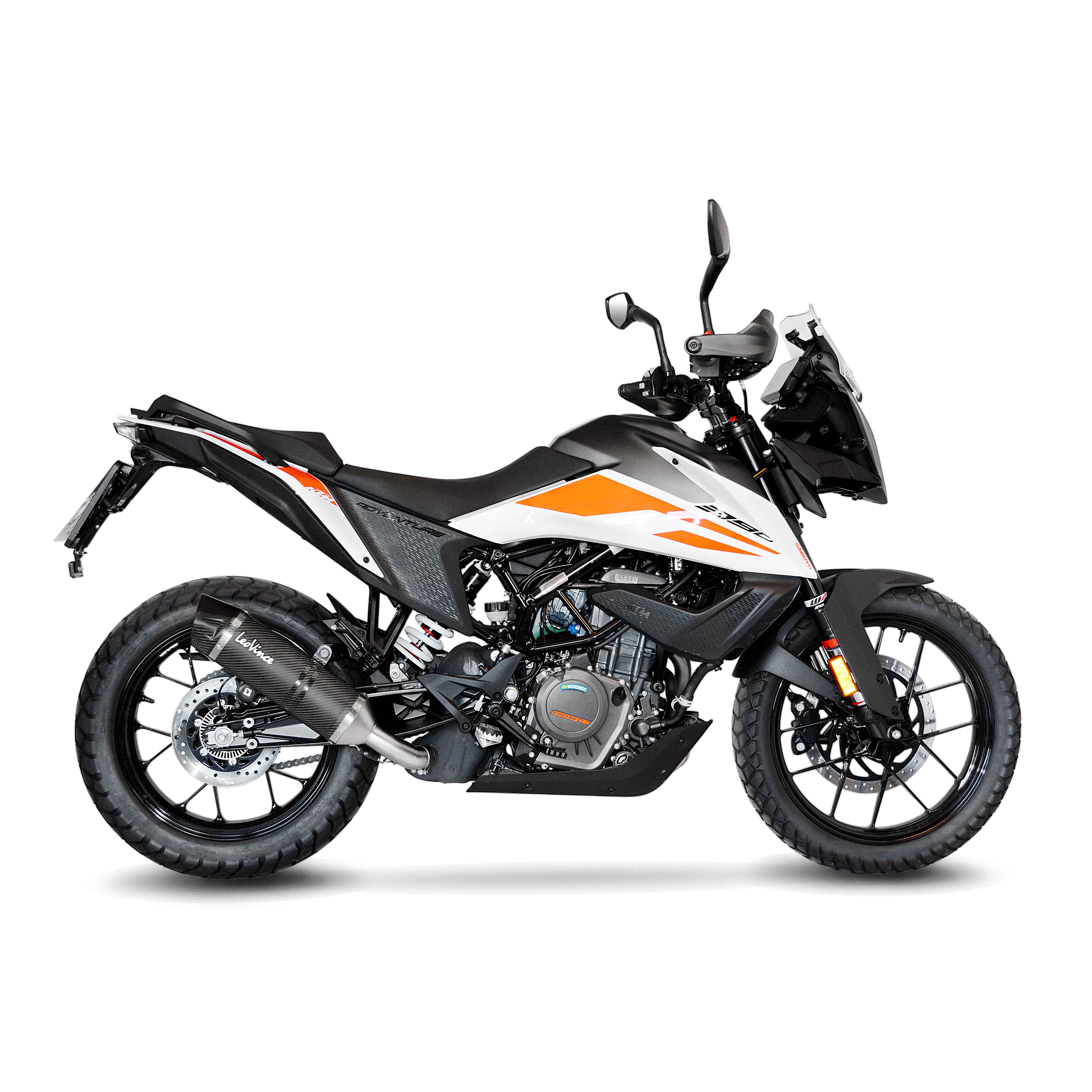 Silenzioso LV ONE EVO Fibra di Carbonio 390 ADVENTURE - Omologato