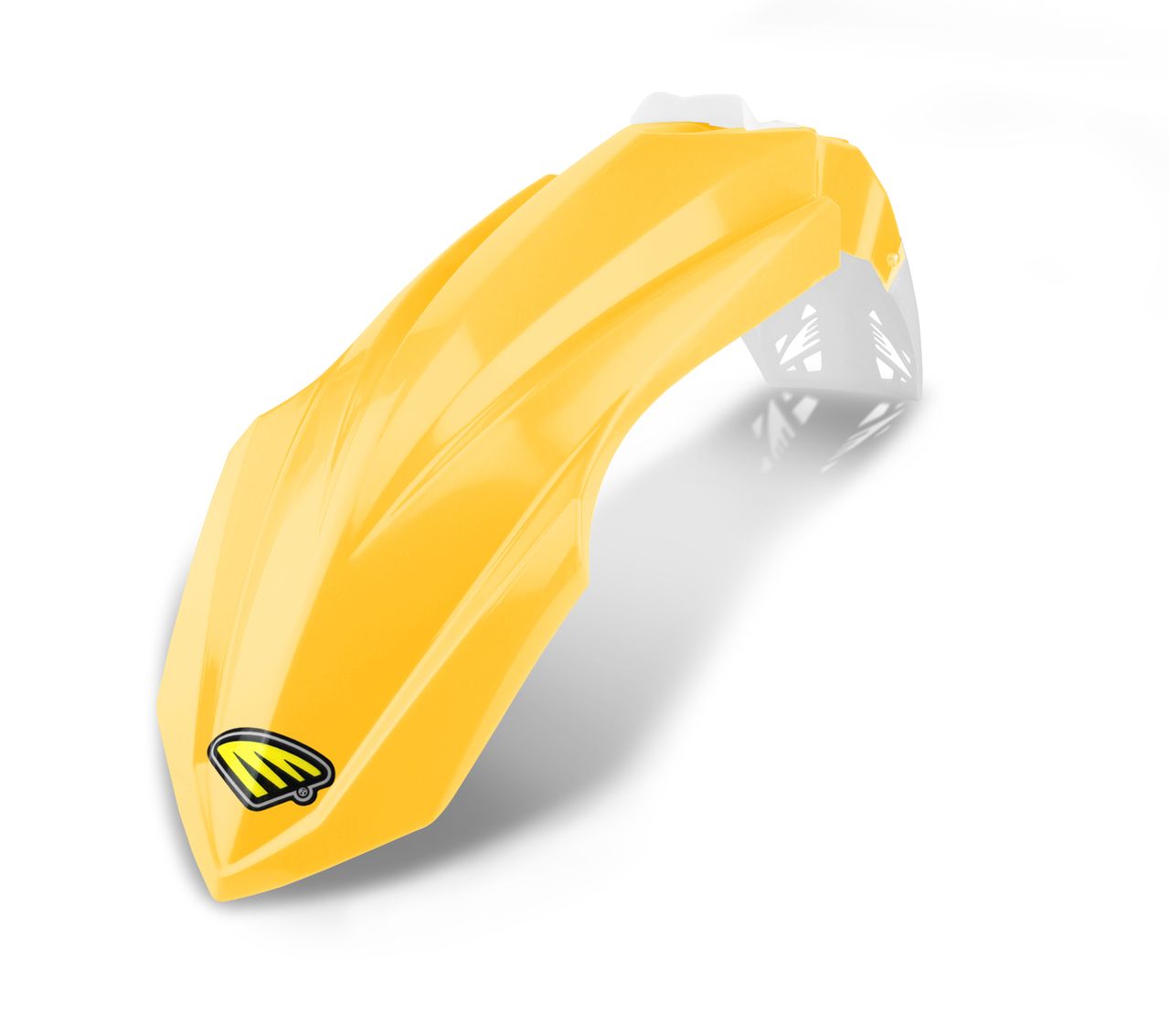 PARAFANGO ANTERIORE YAMAHA-GIALLO/BIANCO