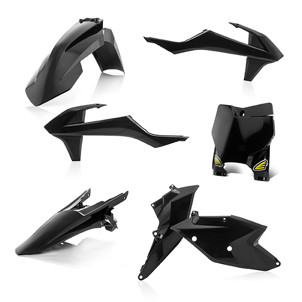 Kit plastiche 5 elementi KTM SX/SXF 16 - Nero