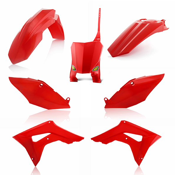 Kit plastiche 5 elementi Honda CRF450R 17 - Rosso