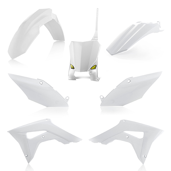 Kit plastiche 5 elementi Honda CRF450R 17 - Bianco