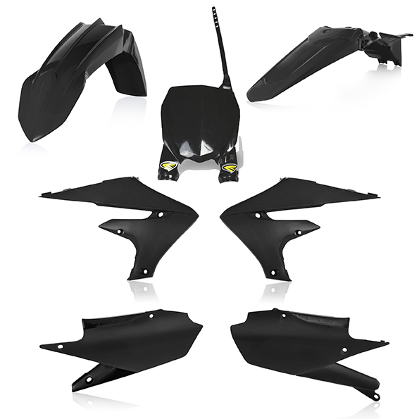 Kit plastiche 5 elementi Yamaha YZF450 18 - Nero