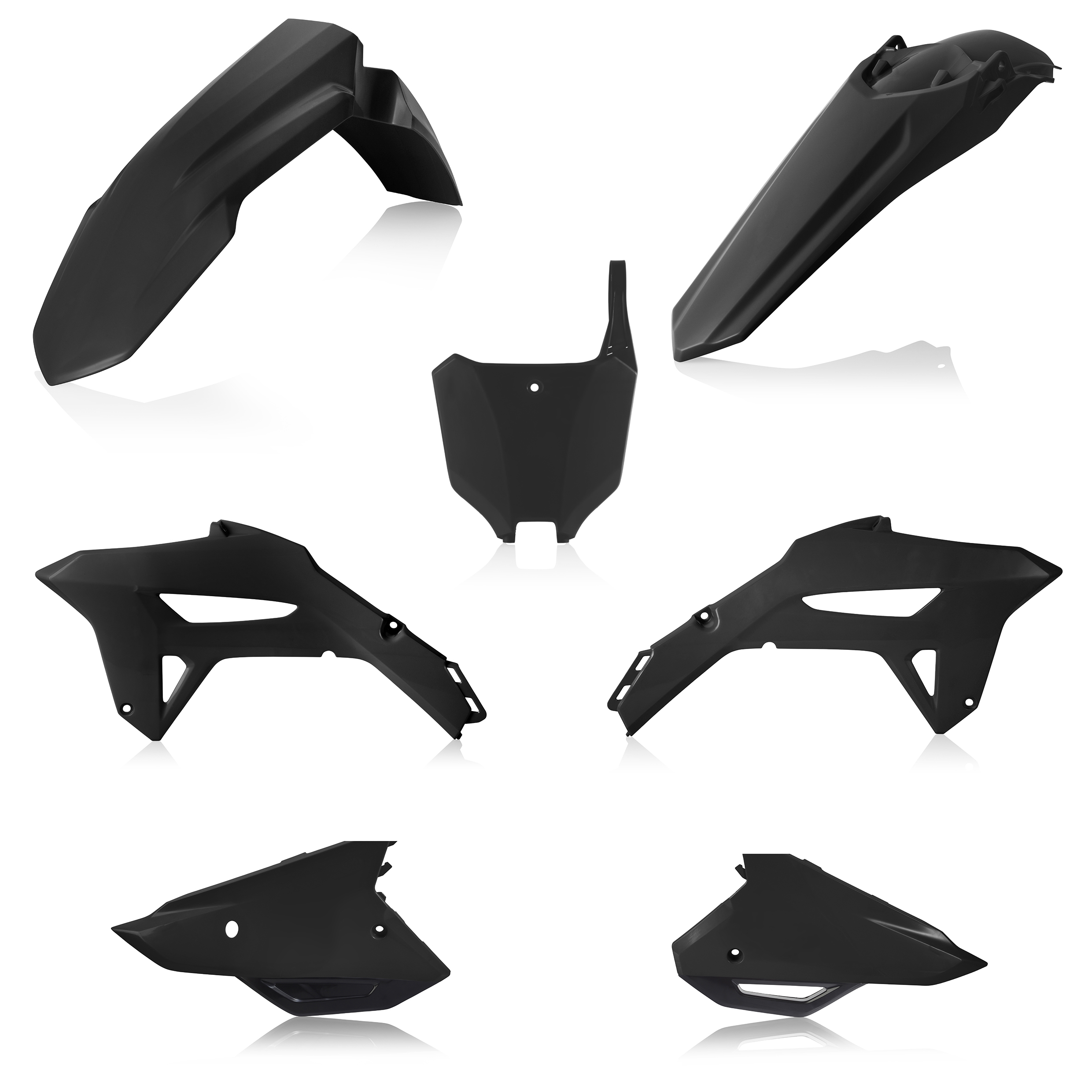Kit plastiche 5 elementi Honda CRF 450 2021 Nero