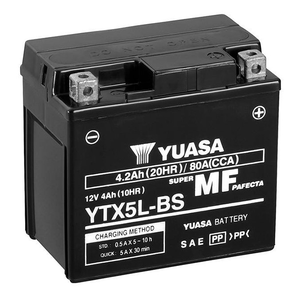Batteria YTX5L - AGM - Senza manutenzione - Pronta all'uso