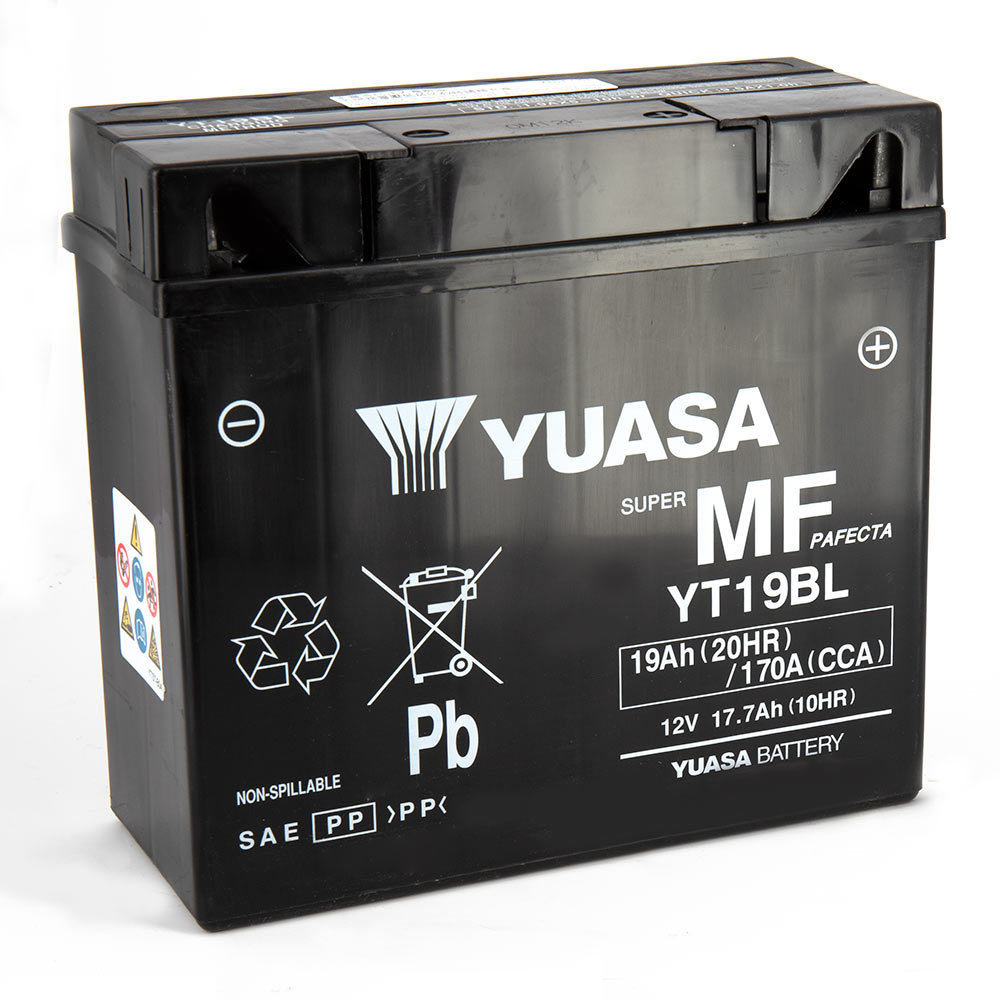Batteria YT19BL - AGM - Senza manutenzione - Pronta all'uso