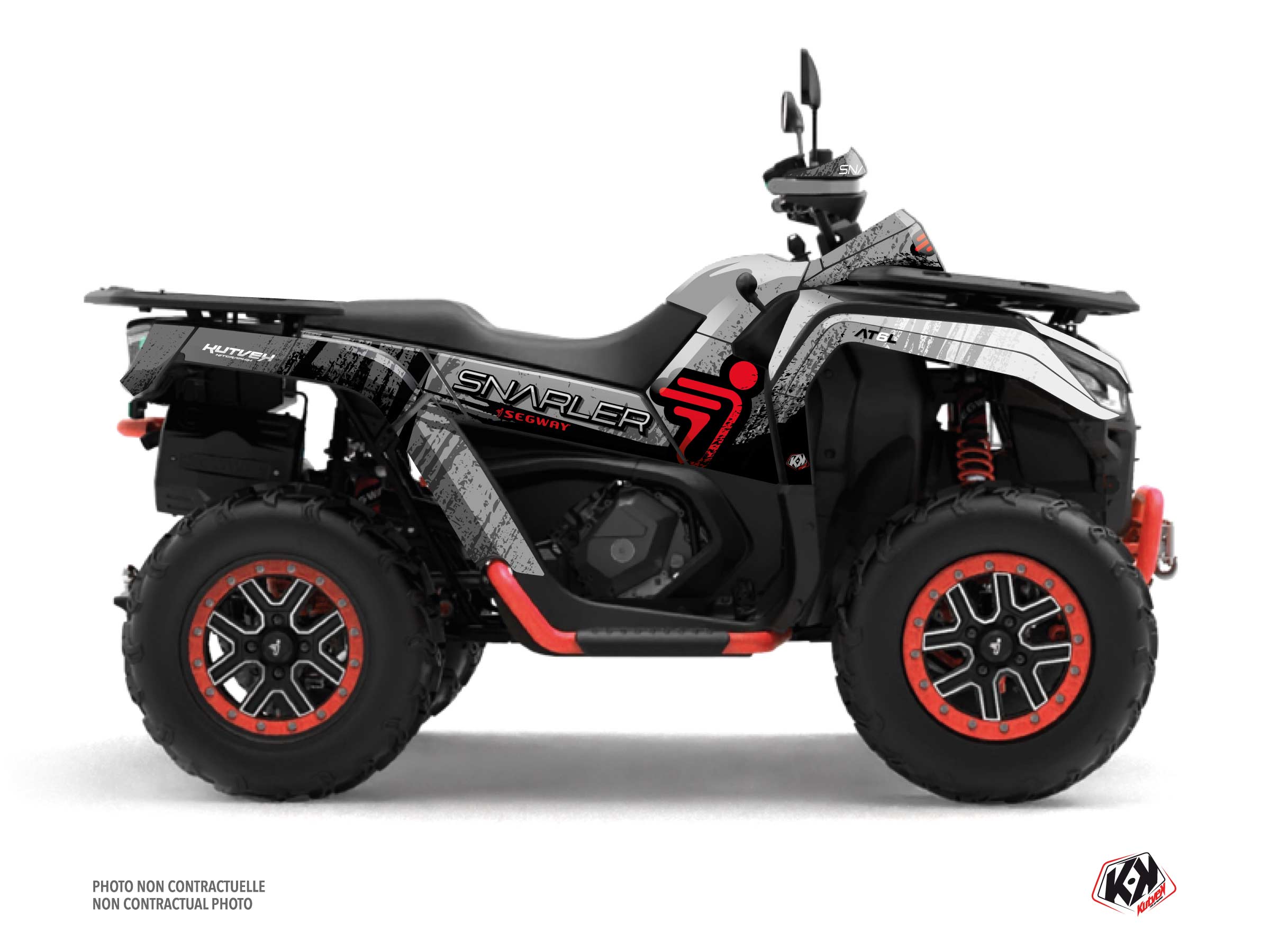 Kit Decorazione Quad Boggy Segway Snarler AT6-L Grigio (2021-2023)