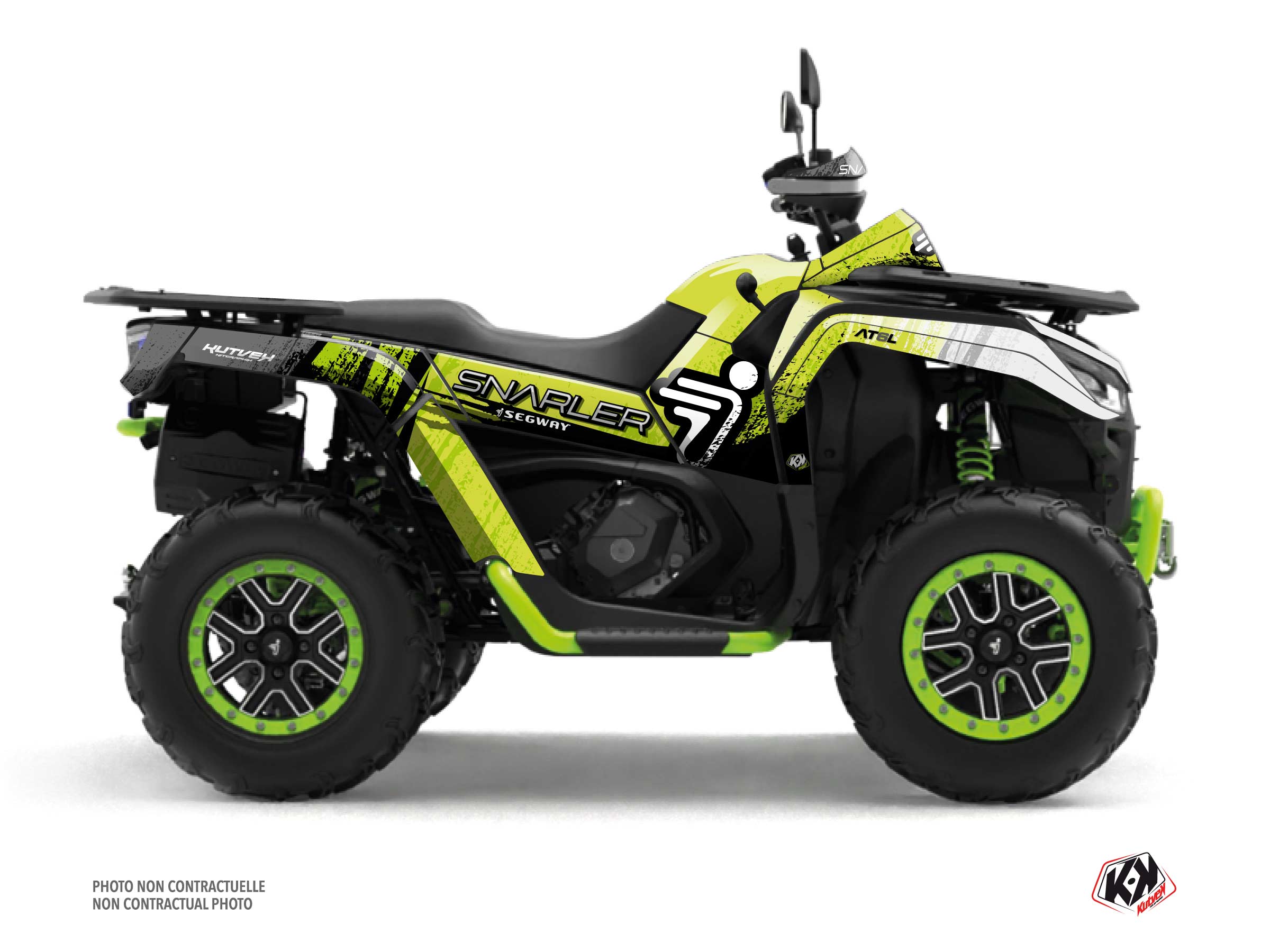 Kit Decorazione Quad Boggy Segway Snarler AT6-L Verde Neon (2021-2023)