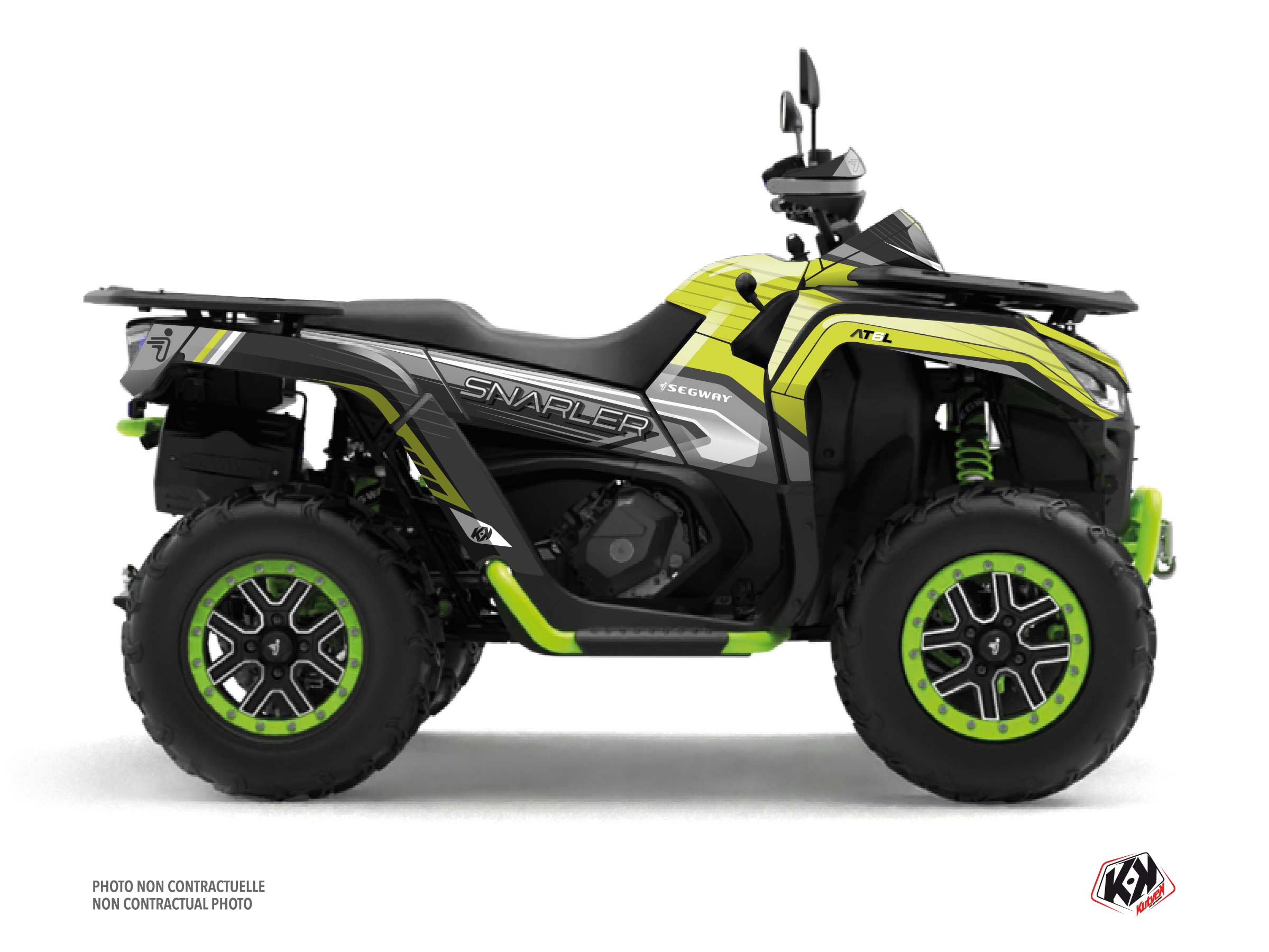 Kit Decor Quad Sharp Segway Snarler AT6-L Verde Neon (2021-2023)