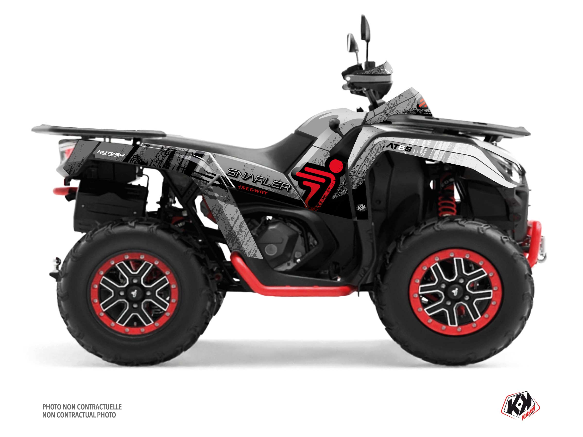 Kit Decorazione Quad Boggy Segway Snarler AT6-S Grigio (2021-2023)