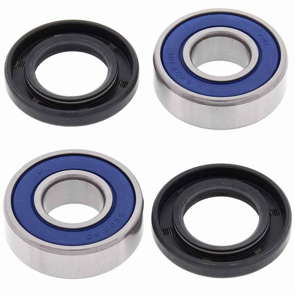 Kit cuscinetti ruota + guarnizione Kawasaki kdx 200 1986-1992 / it 200 1984-1986 / TT 350 1986-1987