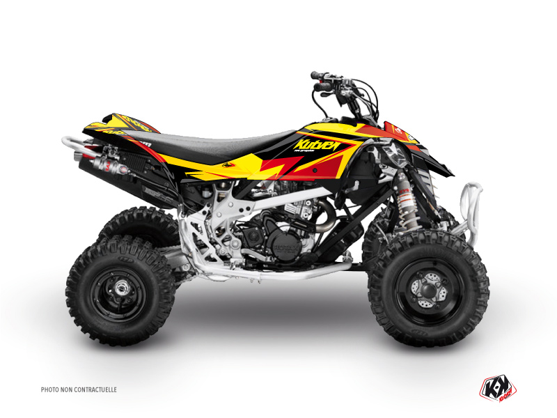 Kit Decor Quad Stage Can Am DS 650 Giallo Rosso (2001-2006)