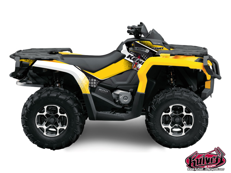 Kit Decorazione Quad Kenny Can Am Outlander 1000 (2012-2015)