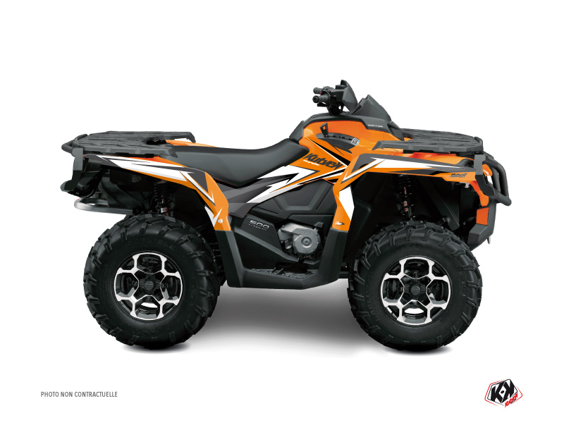 Kit Decorazione Quad Stage Can Am Outlander 1000 Arancione (2012-2015)