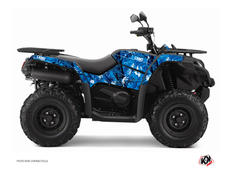 Kit Decor Quad Camo CF MOTO CFORCE 450 S Blu (2015-2023)