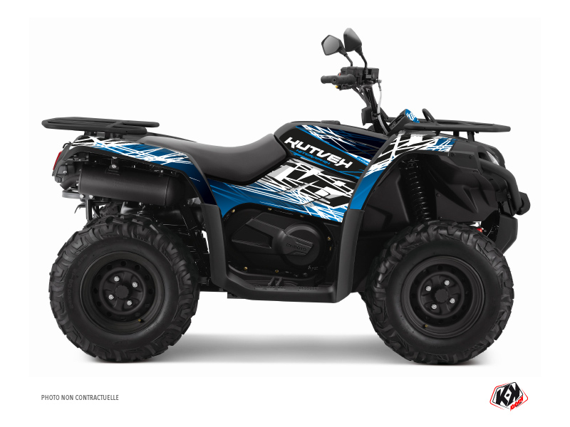 Kit Decor Quad Eraser CF MOTO CFORCE 450 S Blu Nero (2015-2023)