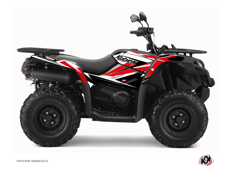 Kit Decor Quad Stage CF MOTO CFORCE 450 S Nero Rosso (2015-2023)