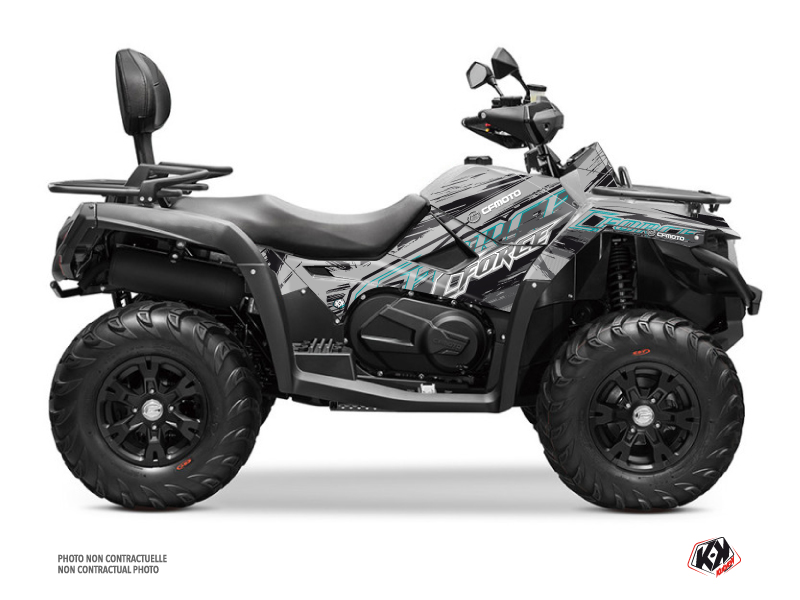 Kit Decor Quad Brush CF MOTO CFORCE 600 Grigio (2019-2023)