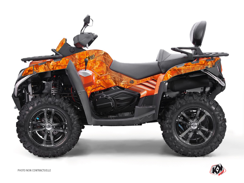 Kit Decor Quad Camo CF MOTO CFORCE 800 S Arancione (2014-2017)