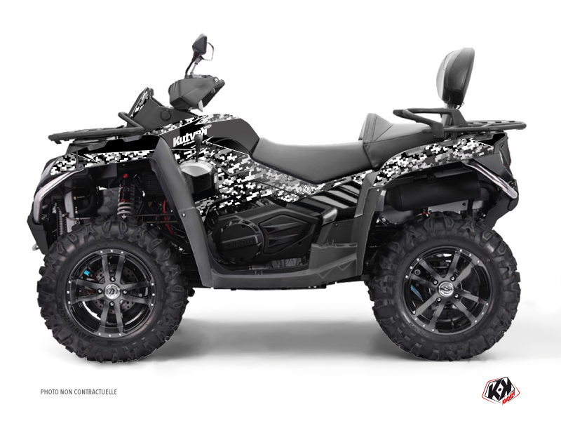 Kit Decor Quad Predator CF MOTO CFORCE 800 S Nero (2014-2017)