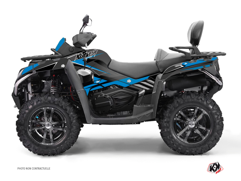 Kit Decor Quad Stage CF MOTO CFORCE 800 S Blu Nero (2014-2017)