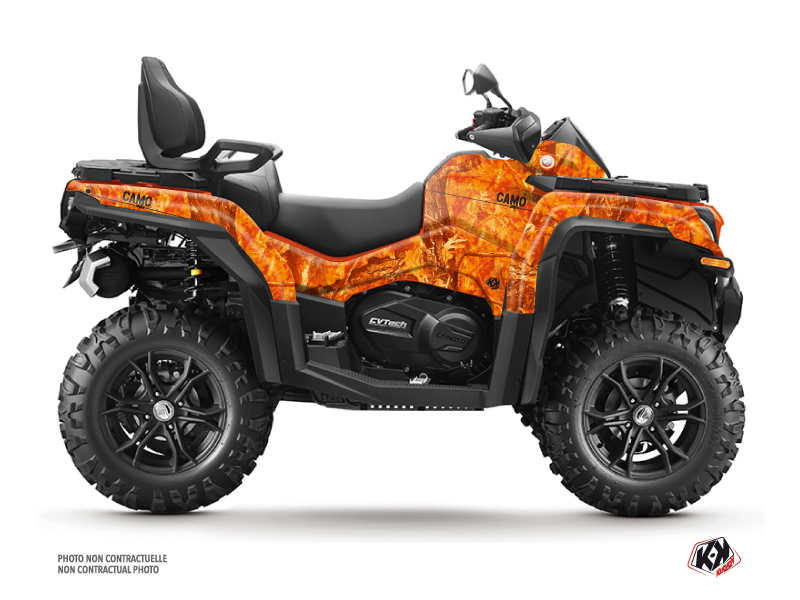Kit Decor Quad Camo CF MOTO CFORCE 1000 Arancione (2017-2023)