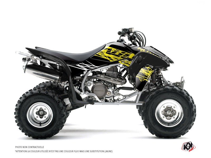 Kit Decor Quad Eraser Fluo Honda 250 TRX R Giallo (2007-2012)