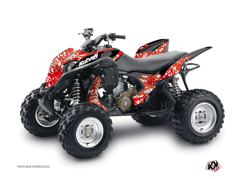 Kit Decorazione Quad Predator Honda 700 TRX Rosso (2007-2017)