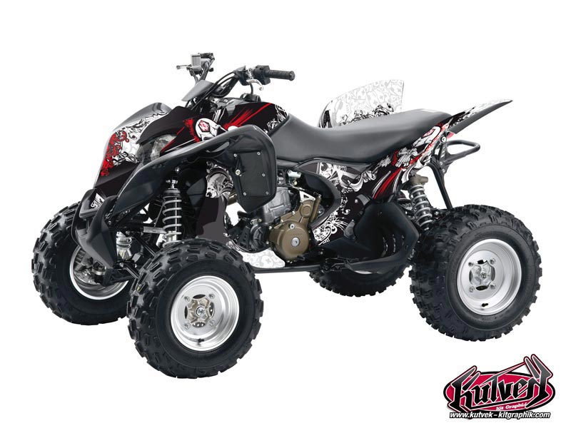 Kit Decorazione Quad Trash Honda 700 TRX Nero Rosso (2007-2017)